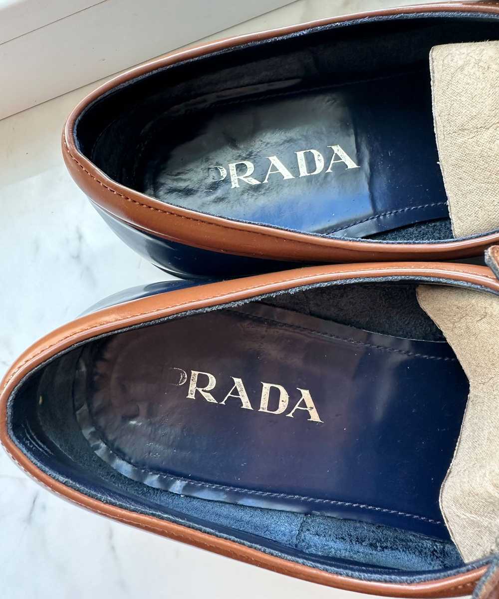 Leather × Oxford × Prada 🔴 PRADA Shoes Two Toned… - image 4