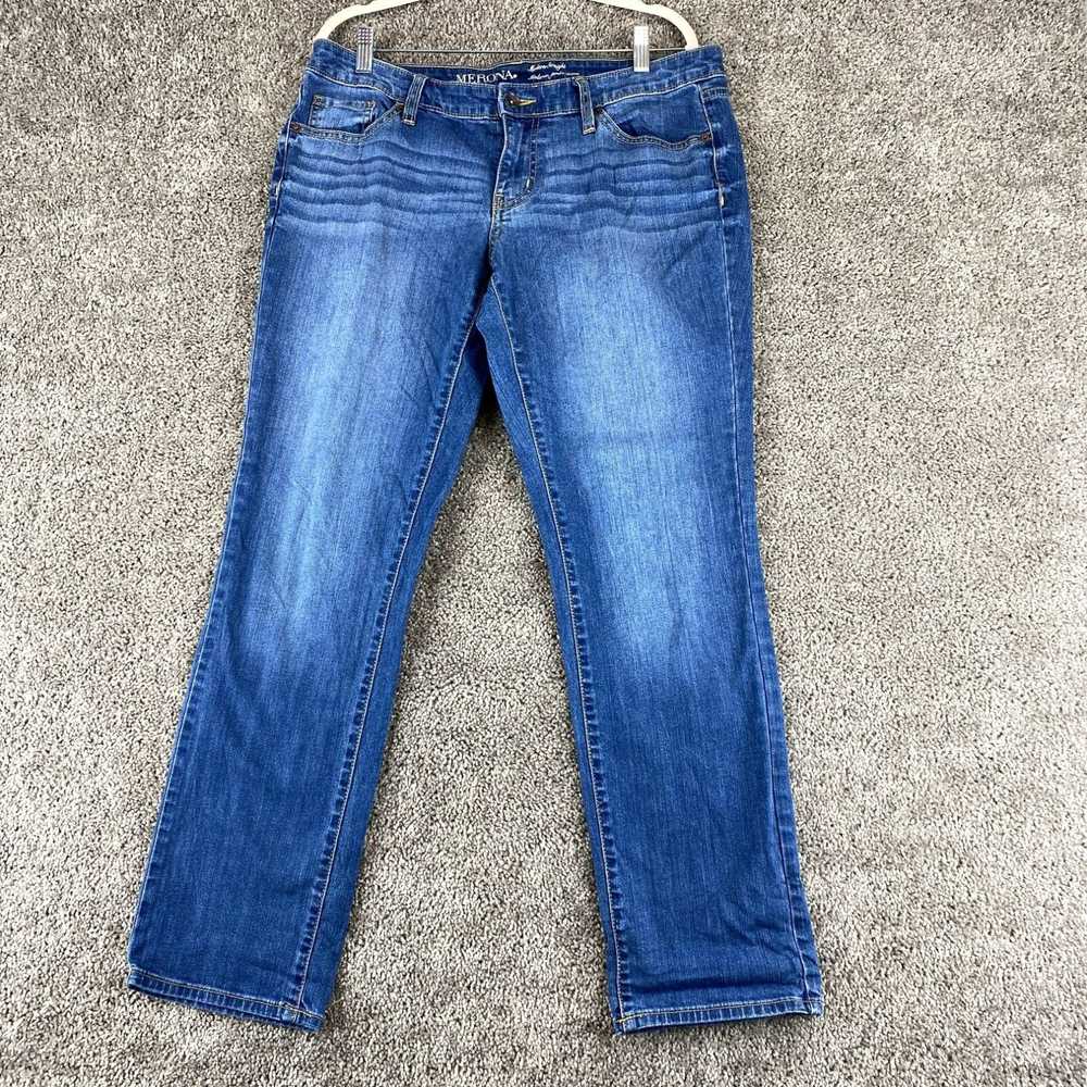 Merona Merona Modern Straight Jeans Women's 12 Bl… - image 1