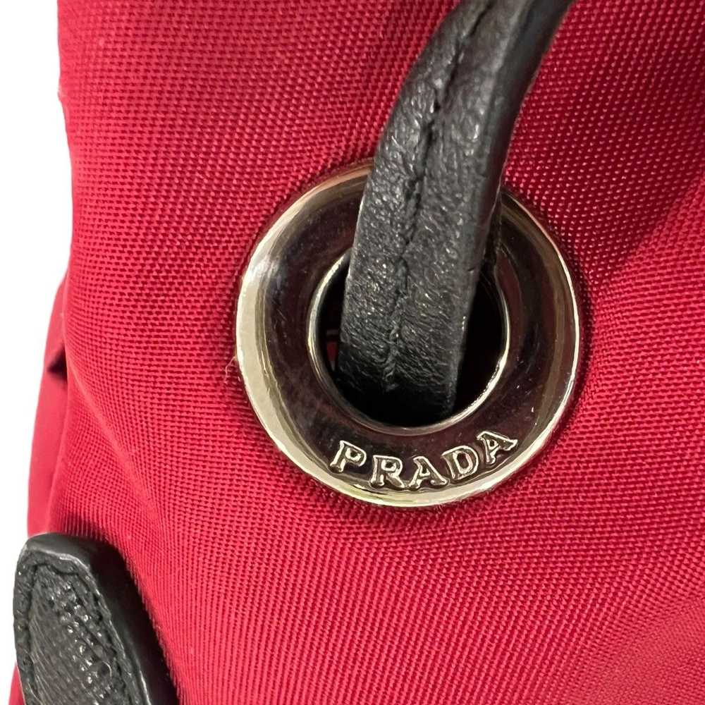 Prada Prada Studded Vela Nylon Tessuto Backpack - image 11