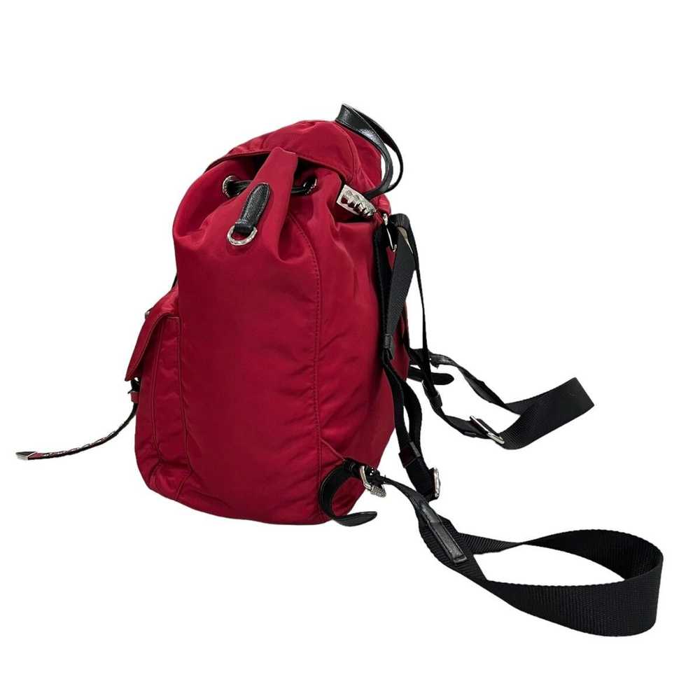 Prada Prada Studded Vela Nylon Tessuto Backpack - image 4