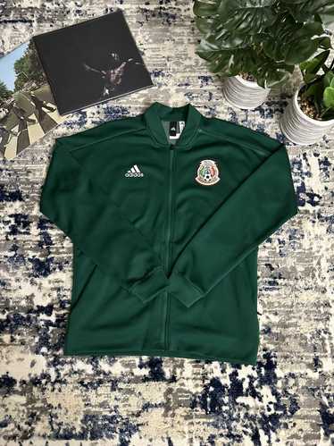 adidas メキシコ国旗デザインジャケット レア90年代 adidasアディダス メキシコ代表ジャージ 万国旗タグ