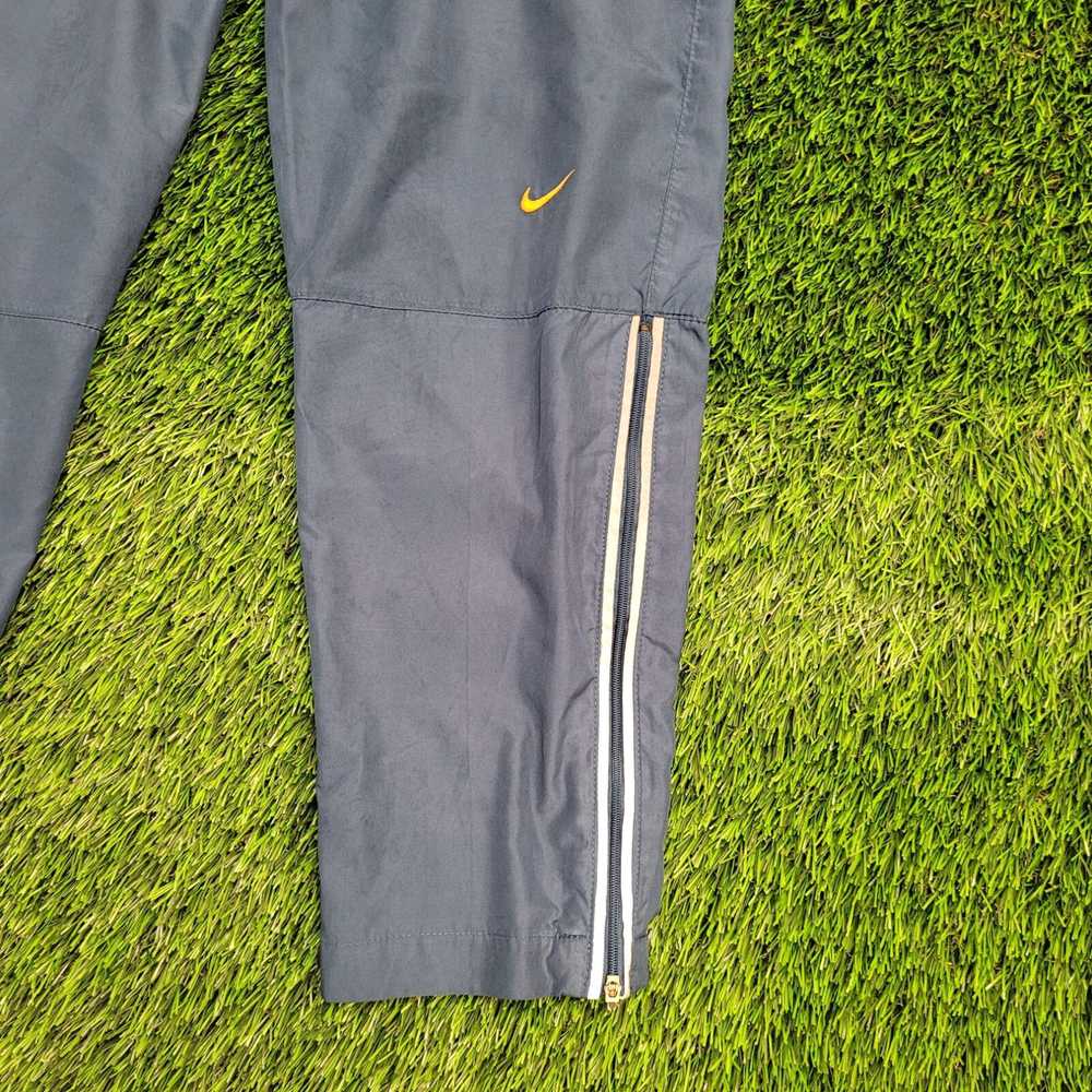 Nike NIKE Track Pants Womens Medium Blue Gray Whi… - image 2