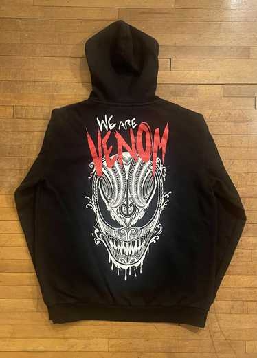 Marvel Comics Marvel Venom/ Spiderman Hoodie, Blac