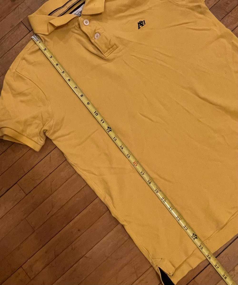 Designer AĒROPOSTALE Vintage Polo T-Shirt, Yellow… - image 3