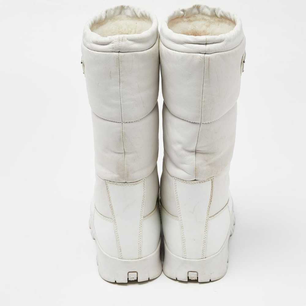 Prada Leather boots - image 4