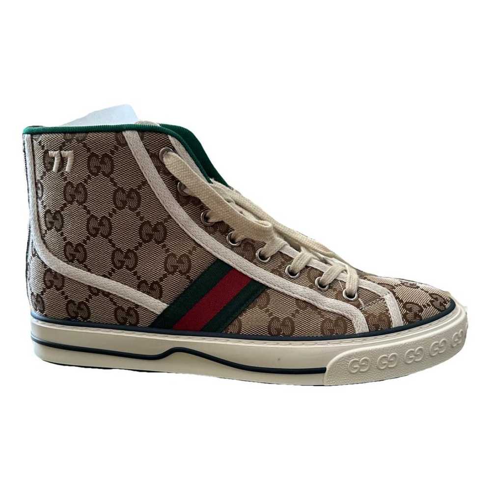 Gucci Tennis 1977 cloth trainers - image 1