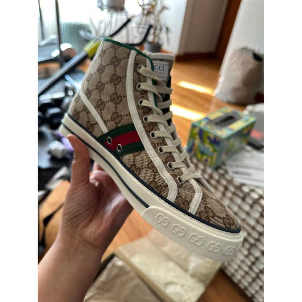 Gucci Tennis 1977 cloth trainers - image 8