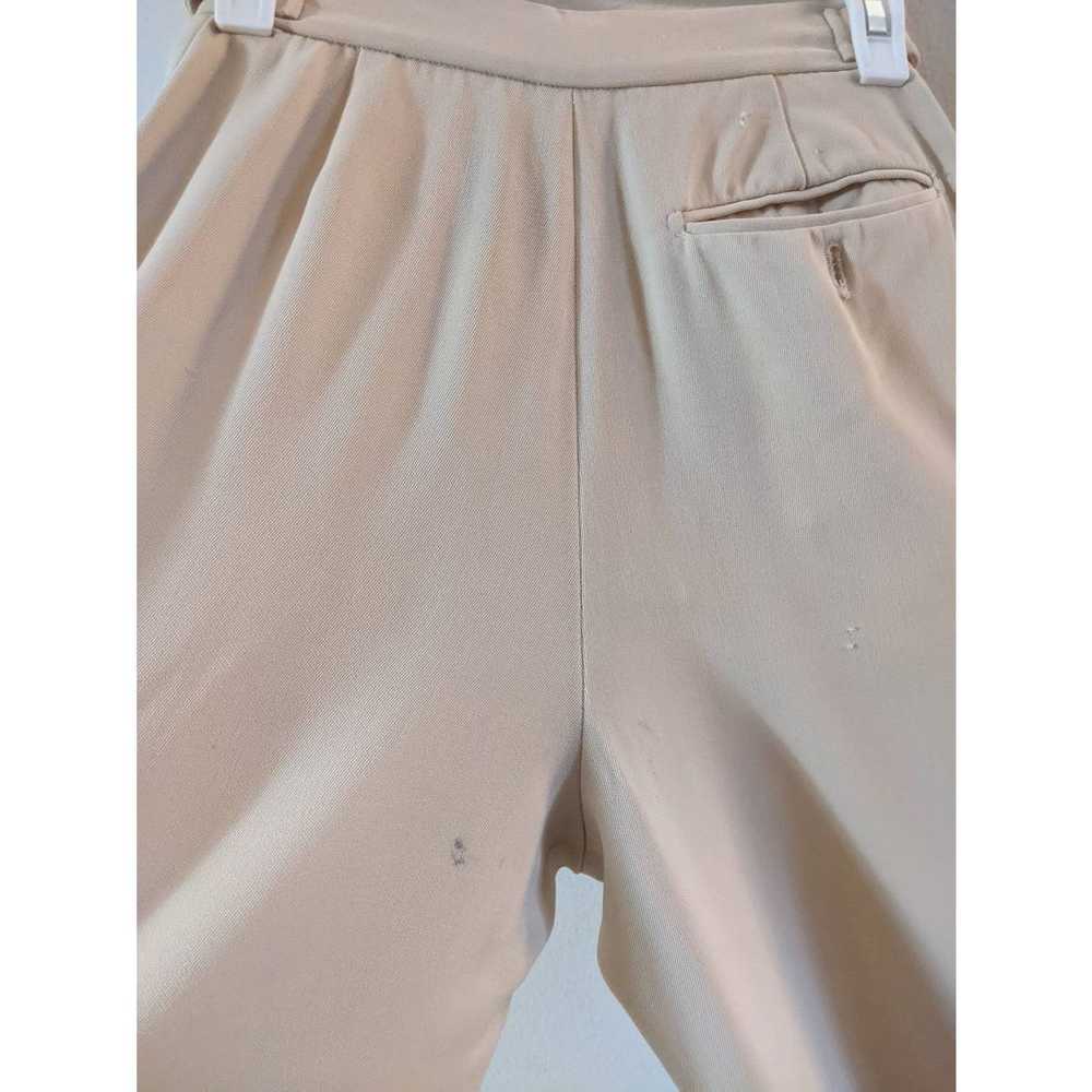 Moschino Moschino Couture! Neutral Cream Wide Leg… - image 4