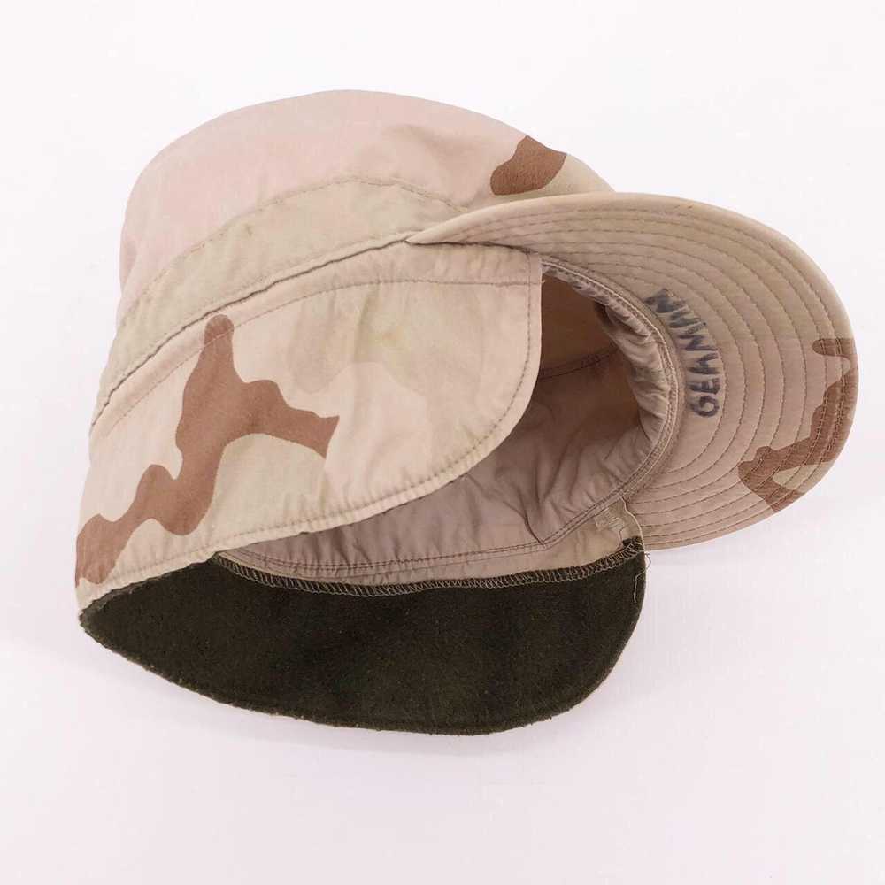 Vintage Military desert camouflage cap 80s 1980s … - image 2