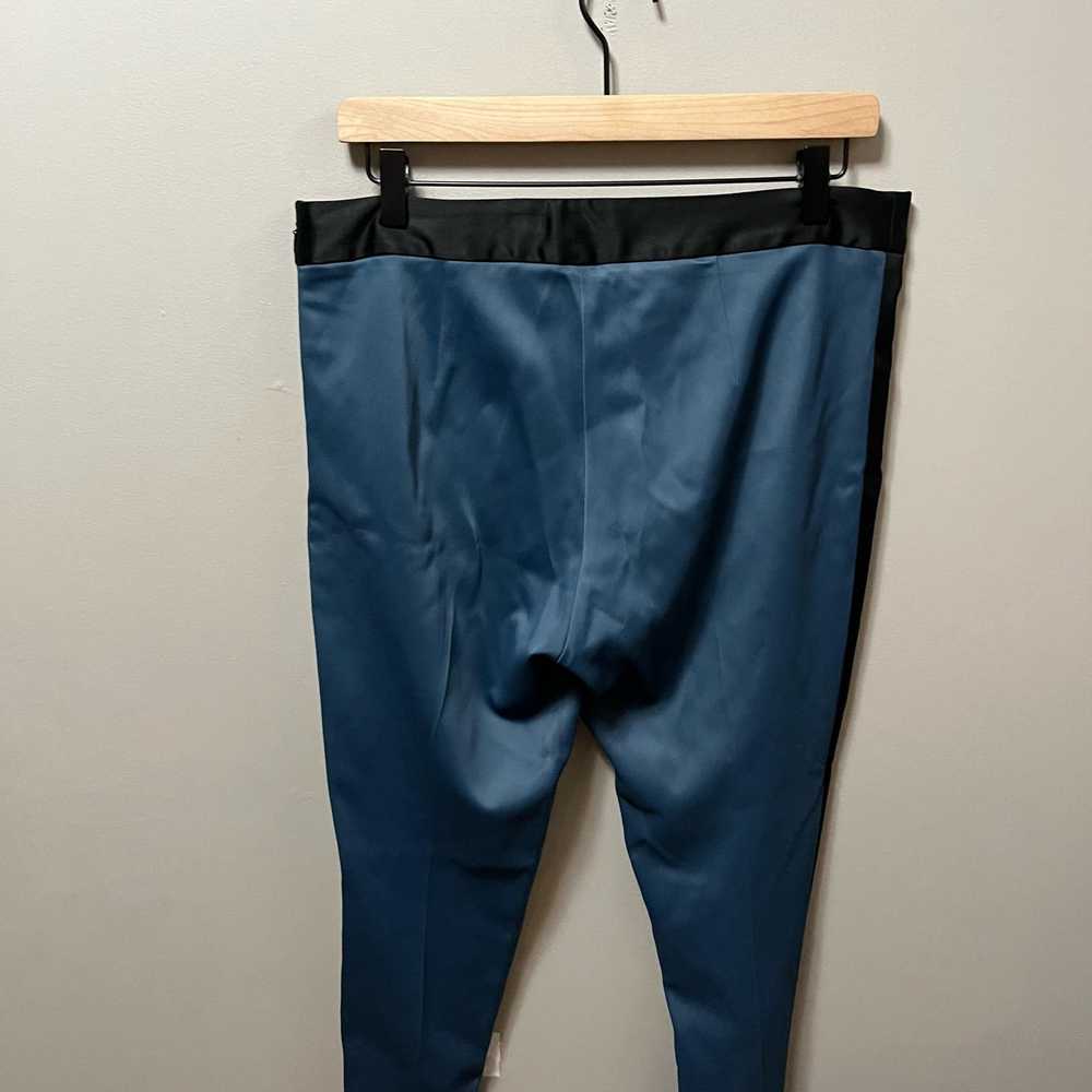 AMEN Amen Italy women’s blue and black pants size… - image 4