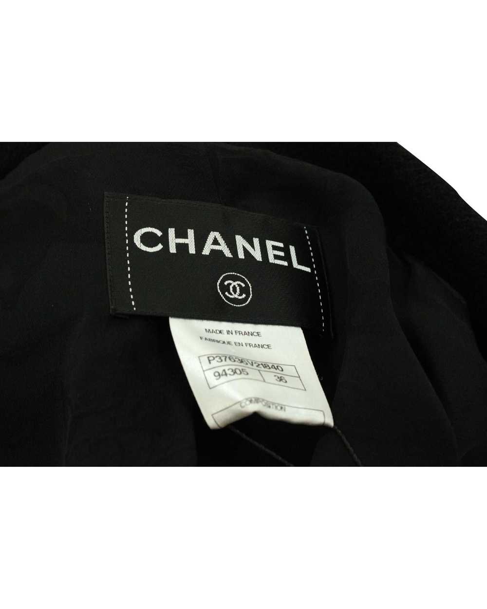 Chanel Luxurious Tie Neckline Fringe Cardigan Jac… - image 4
