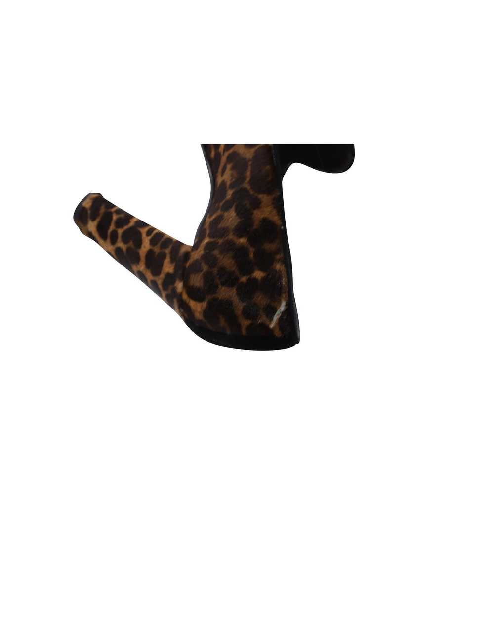 Stuart Weitzman Leopard Print Calfskin Heels by S… - image 6