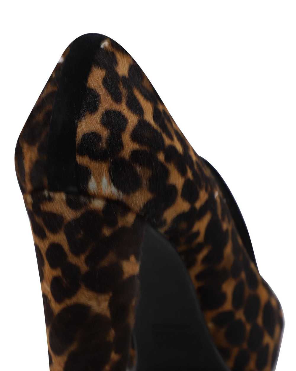 Stuart Weitzman Leopard Print Calfskin Heels by S… - image 9