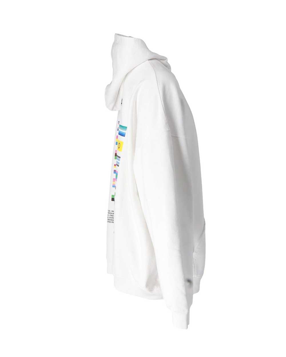Balenciaga Pride Series Oversized Hoodie in White… - image 2