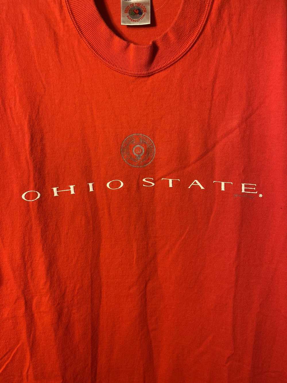 Fruit Of The Loom Vintage 90s Ohio State Shirt - image 2