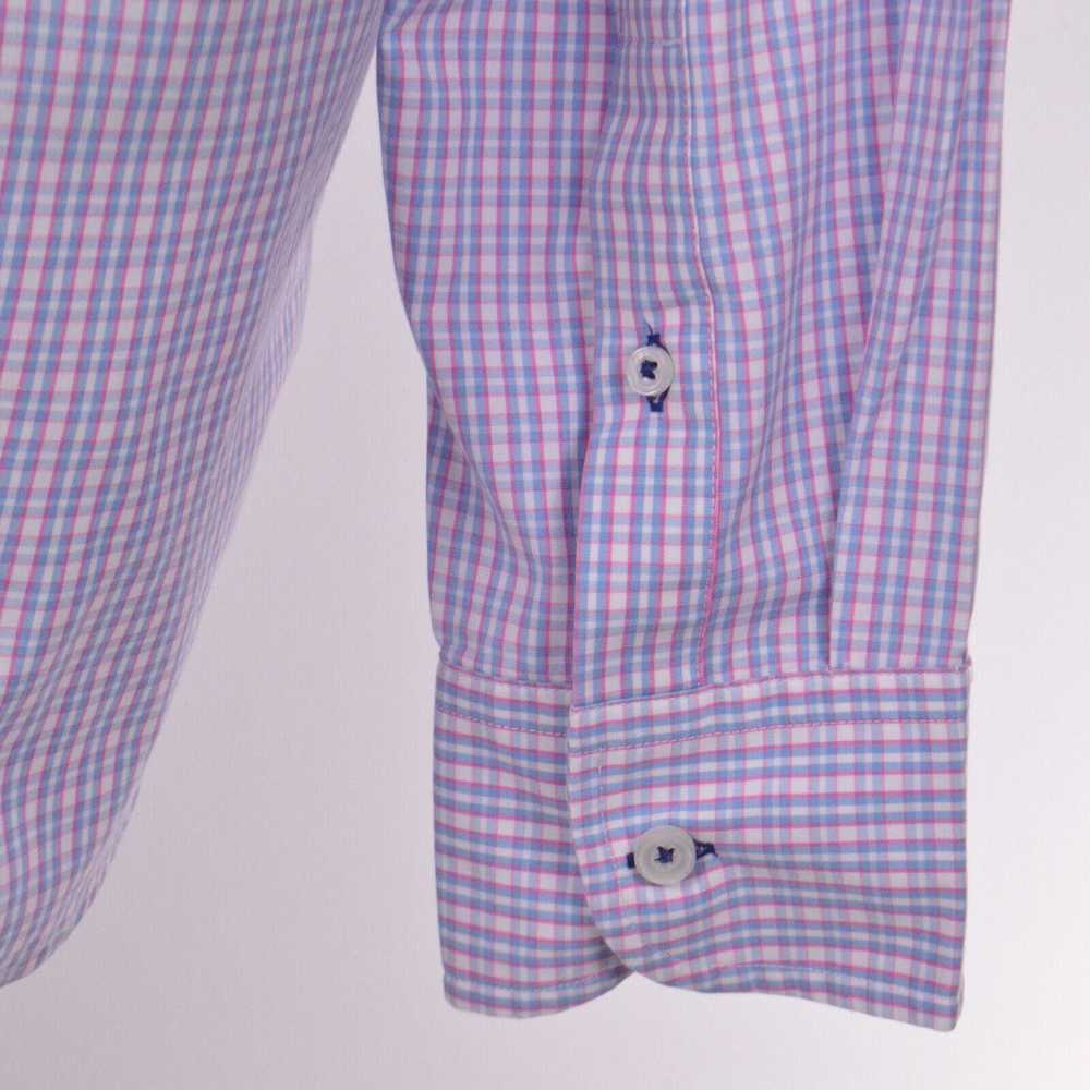 UNTUCKit UNTUCKit Mens Shirt XL Pink White Blue C… - image 4