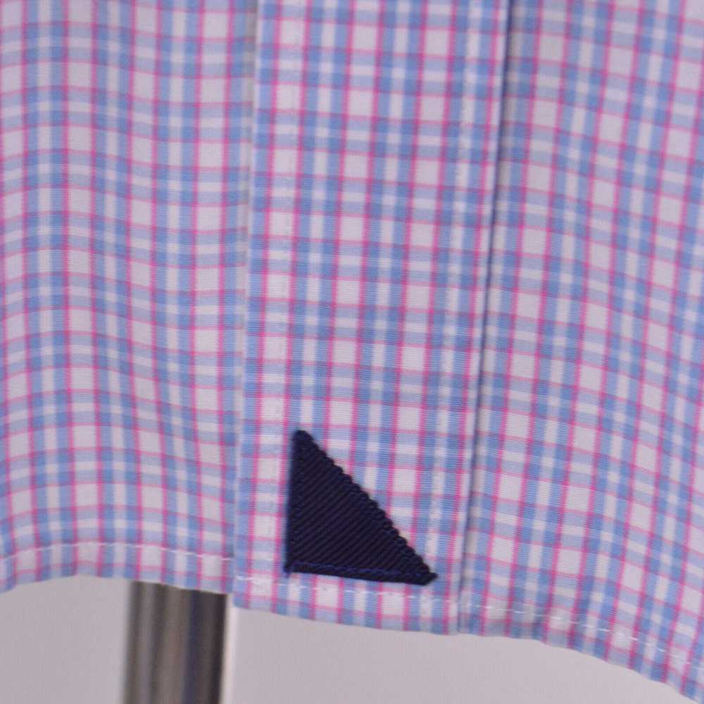 UNTUCKit UNTUCKit Mens Shirt XL Pink White Blue C… - image 5