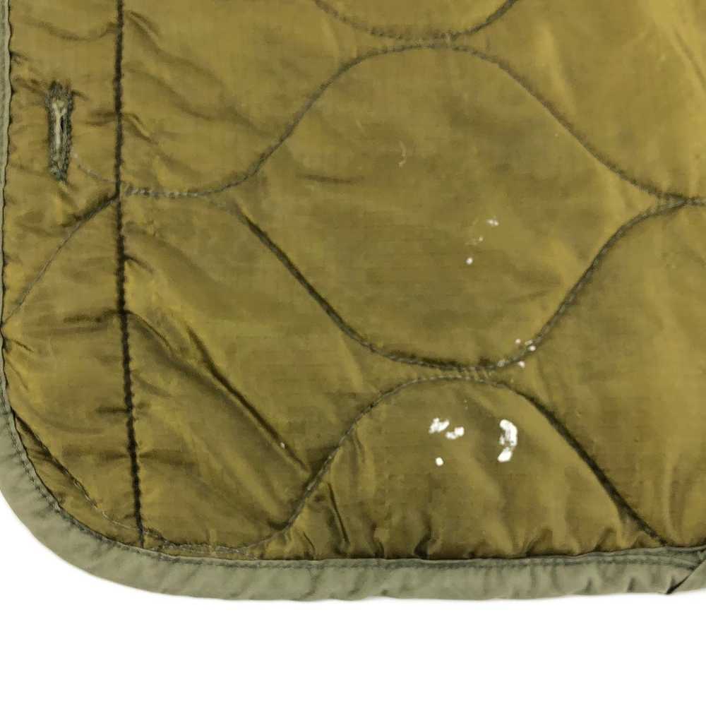 Vintage quilted military field coat liner US Army… - image 5