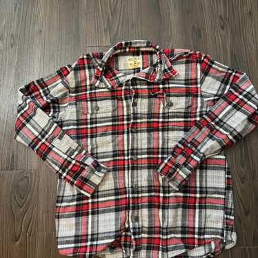 Other Men’s Red Head Co. Vintage Plaid Button-Up … - image 1