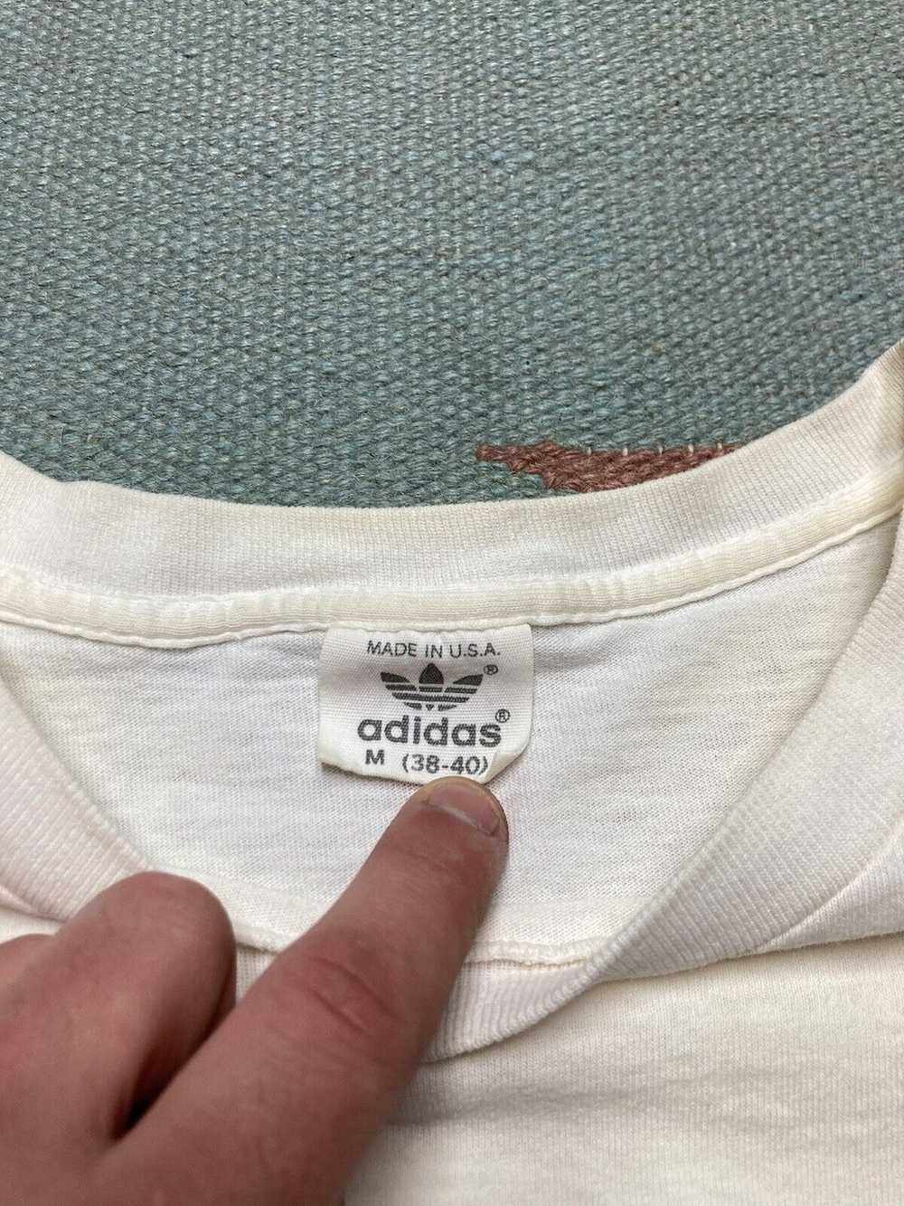 Adidas × Made In Usa × Vintage VTG 80s adidas t s… - image 6