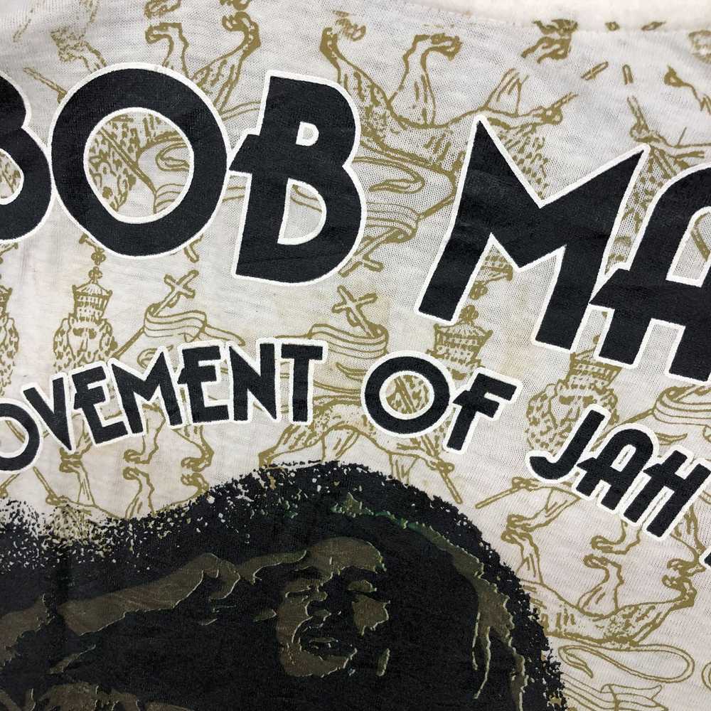 Band Tees × Bob Marley × Vintage Vintage Bob Marl… - image 12