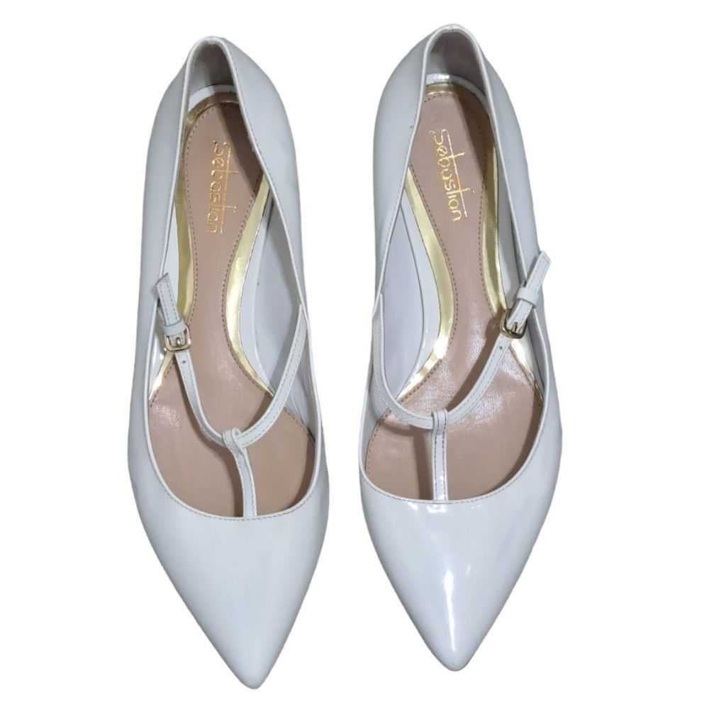 Unbrnd Sebastian Ballet Flats Patent Leather Slip… - image 2