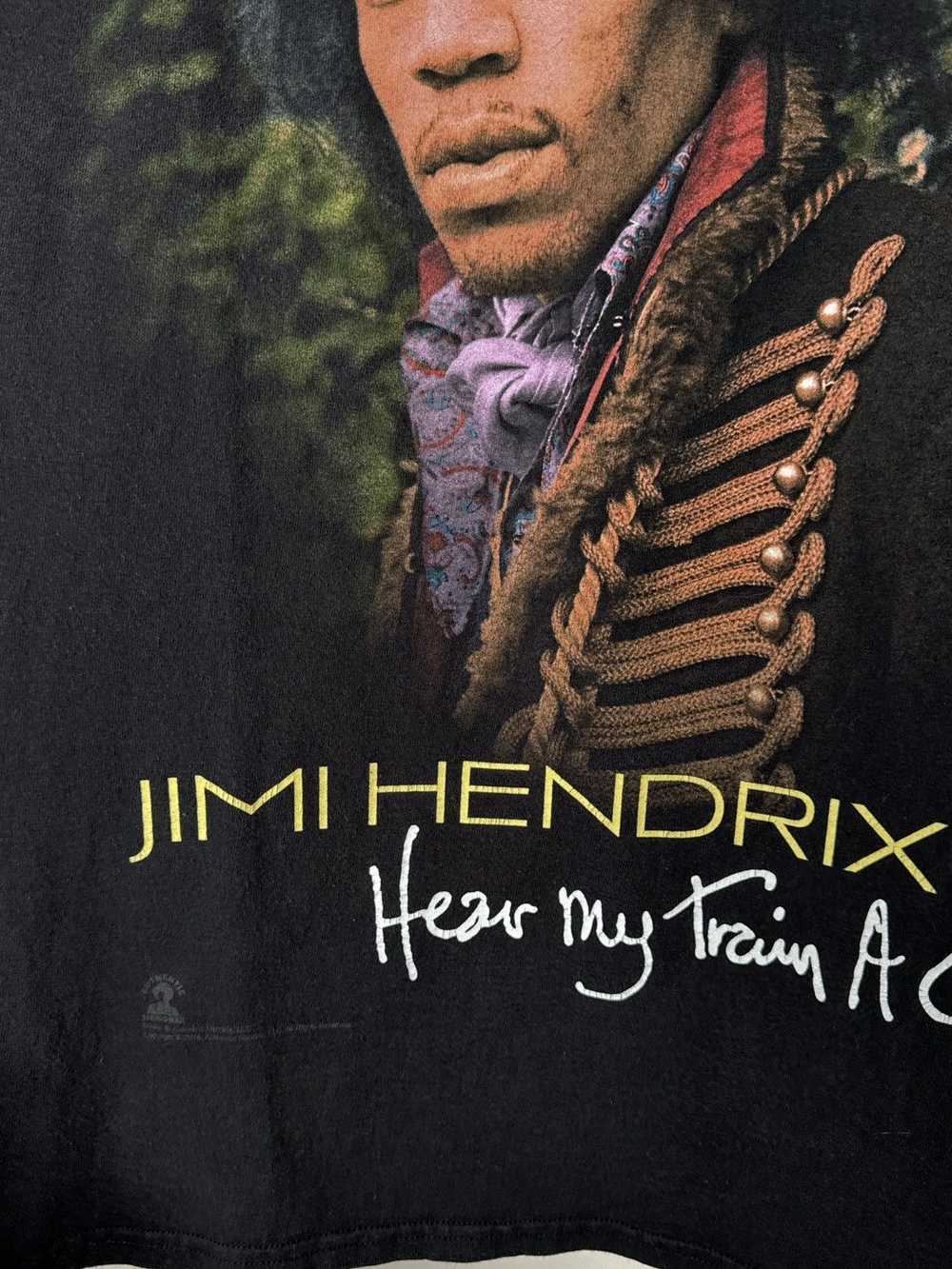 Band Tees × Jimi Hendrix Jimi Hendrix Hear My Tra… - image 5