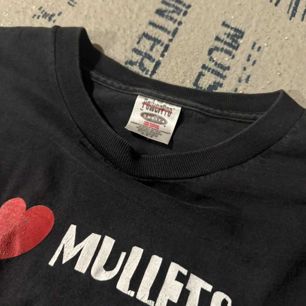 Streetwear × Vintage Vintage I ❤️ Mullets T shirt - image 2