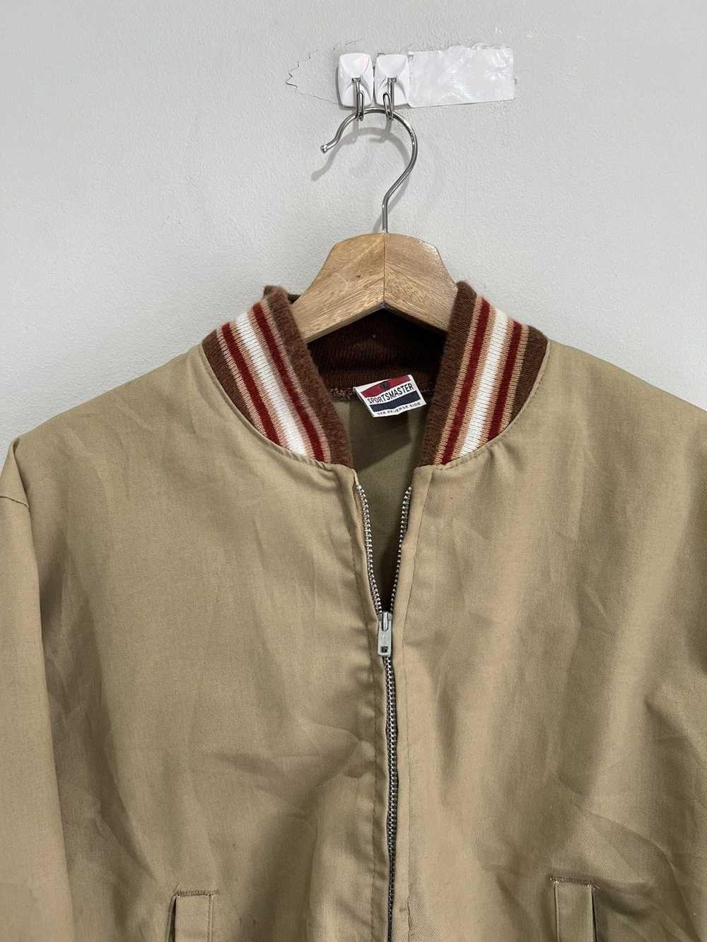 Vintage Vintage Sportsmaster Light Jacket varsity… - image 2