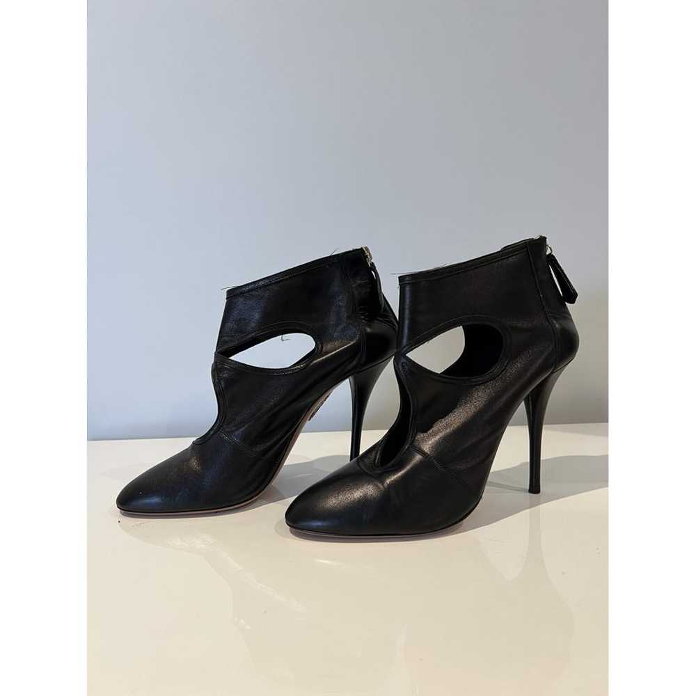 Aquazzura Sexy Thing leather ankle boots - image 3