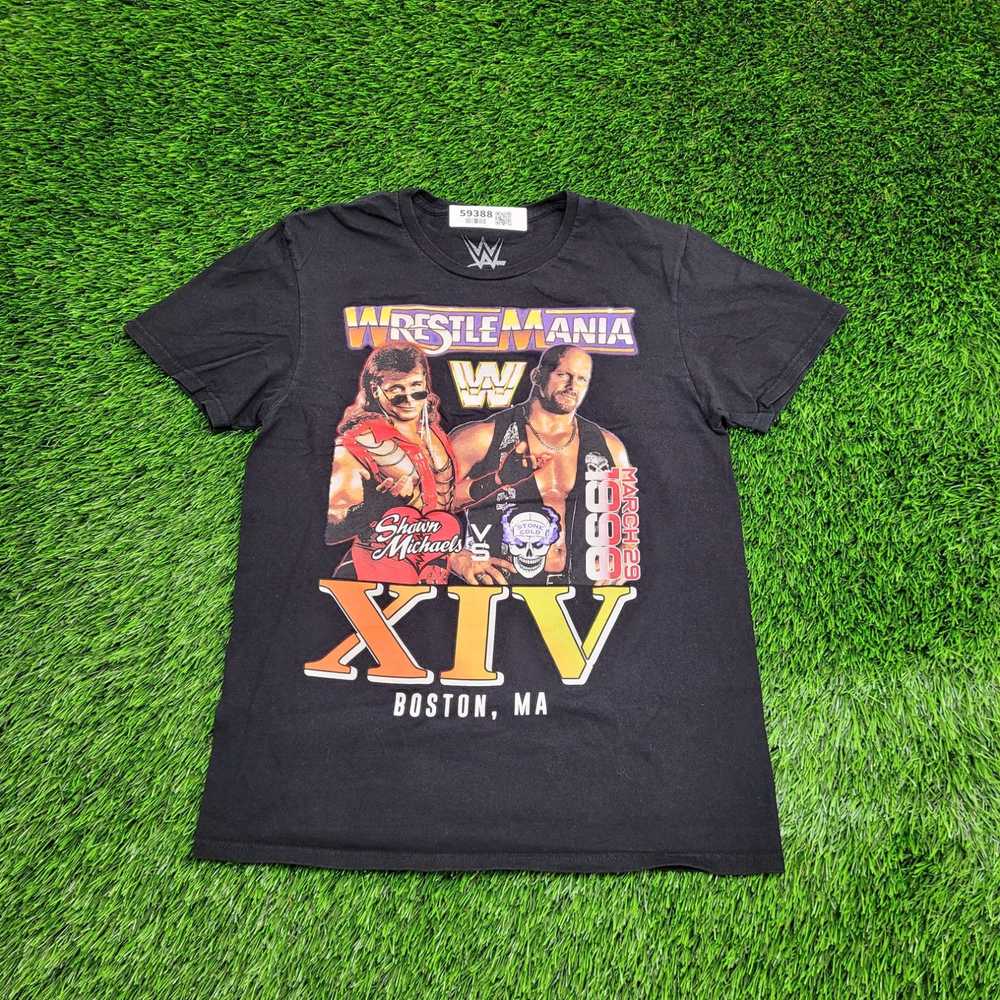 Vintage WWE WWF 1998 WrestleMania-XIV Shirt S-Sho… - image 1