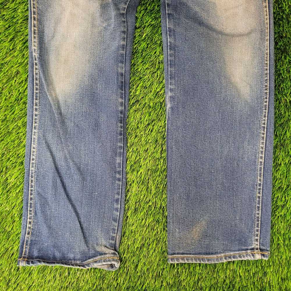Lee Vintage 70s LEE Riders Straight Jeans 32x31 W… - image 2