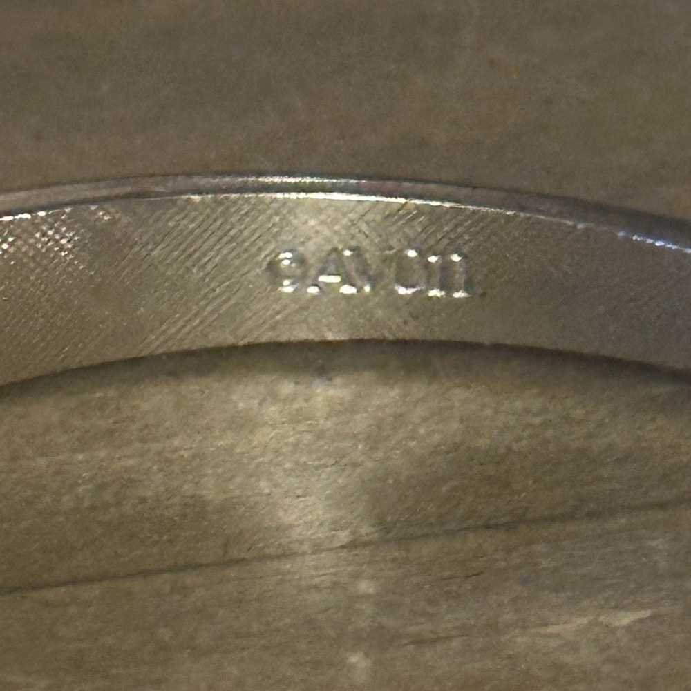Other Vintage Avon silver hinged bangle bracelet - image 5