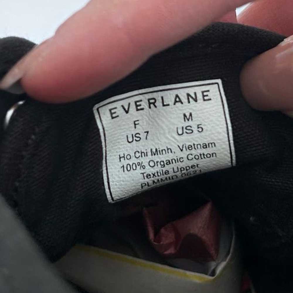 Everlane Everlane Black The Forever High Top Snea… - image 8