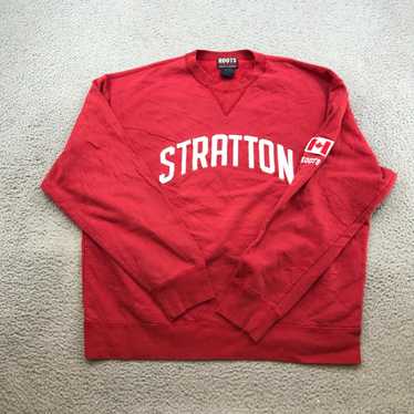 Roots Roots Athletics Sweater Adult XL Red Stratt… - image 1
