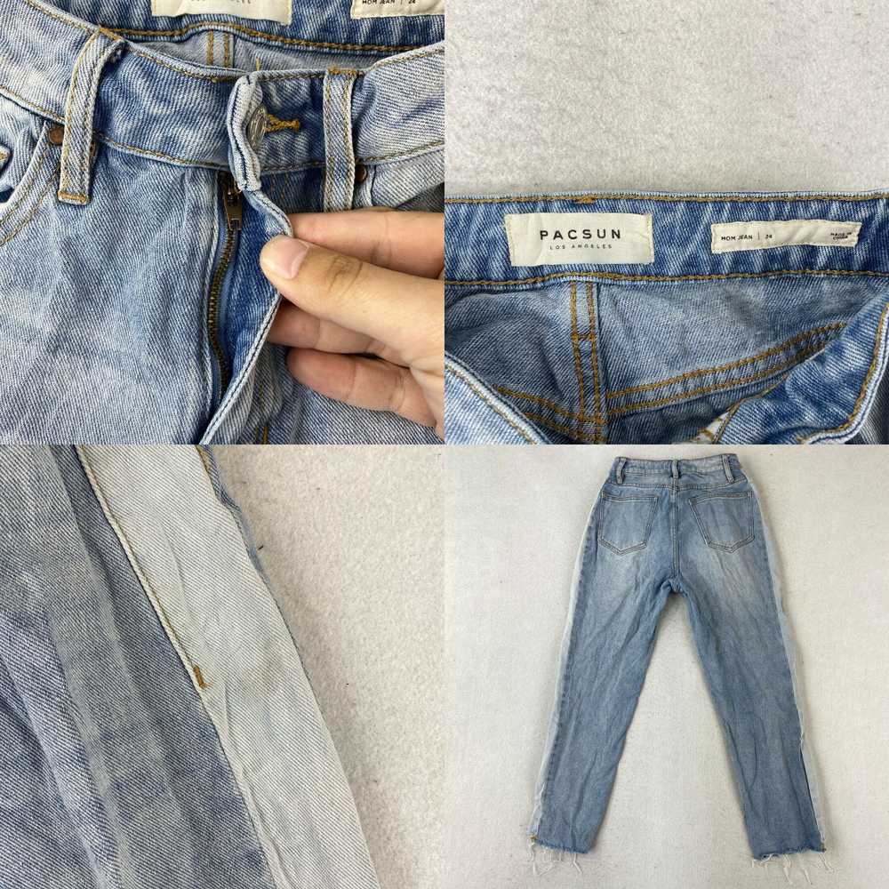 Pacsun PacSun Jeans Womens Size 24 Blue Mom Jean … - image 4