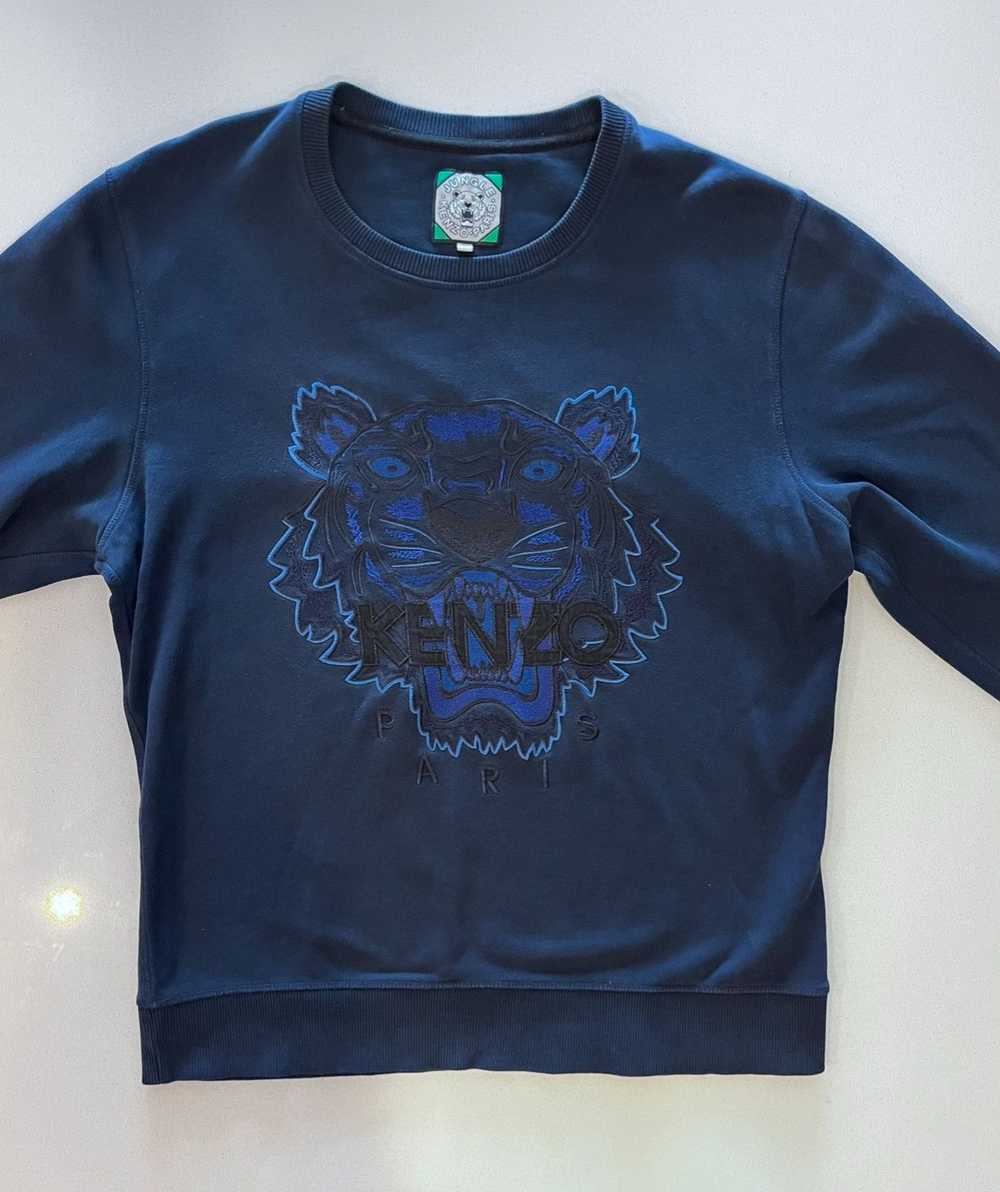 Kenzo Navy blue Kenzo tiger sweater - image 1