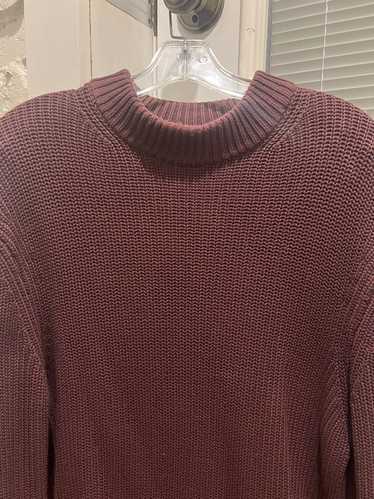 Zara Knit Sweater - Maroon
