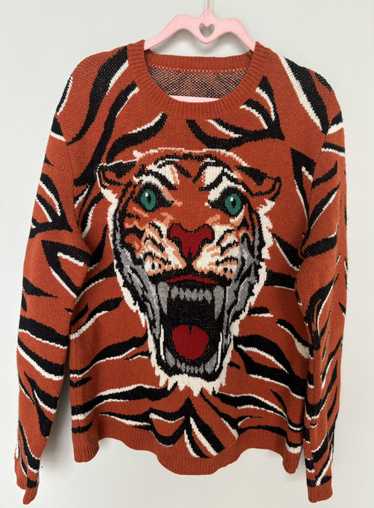 Gucci Gucci tiger “guccy”sweater - Authentic