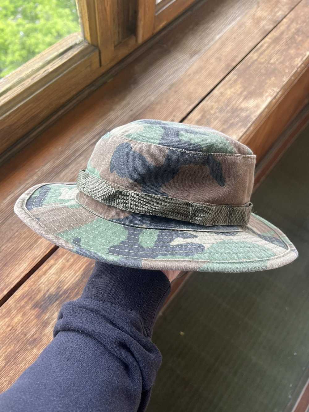 Hat × Military × Streetwear Vintage Camouflage Mi… - image 2