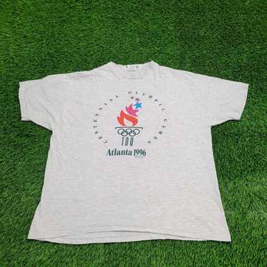 Hanes Vintage 1996 Atlanta Centennial Olympic Shi… - image 1