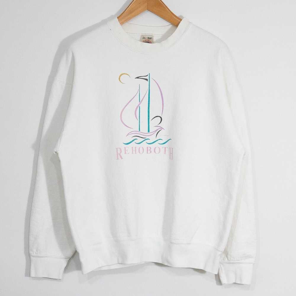 Vintage Vintage 90s Rehoboth Delaware Sweatshirt … - image 2