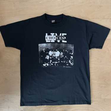 Made In Usa × Vintage Vintage Live Choices Shirt … - image 1