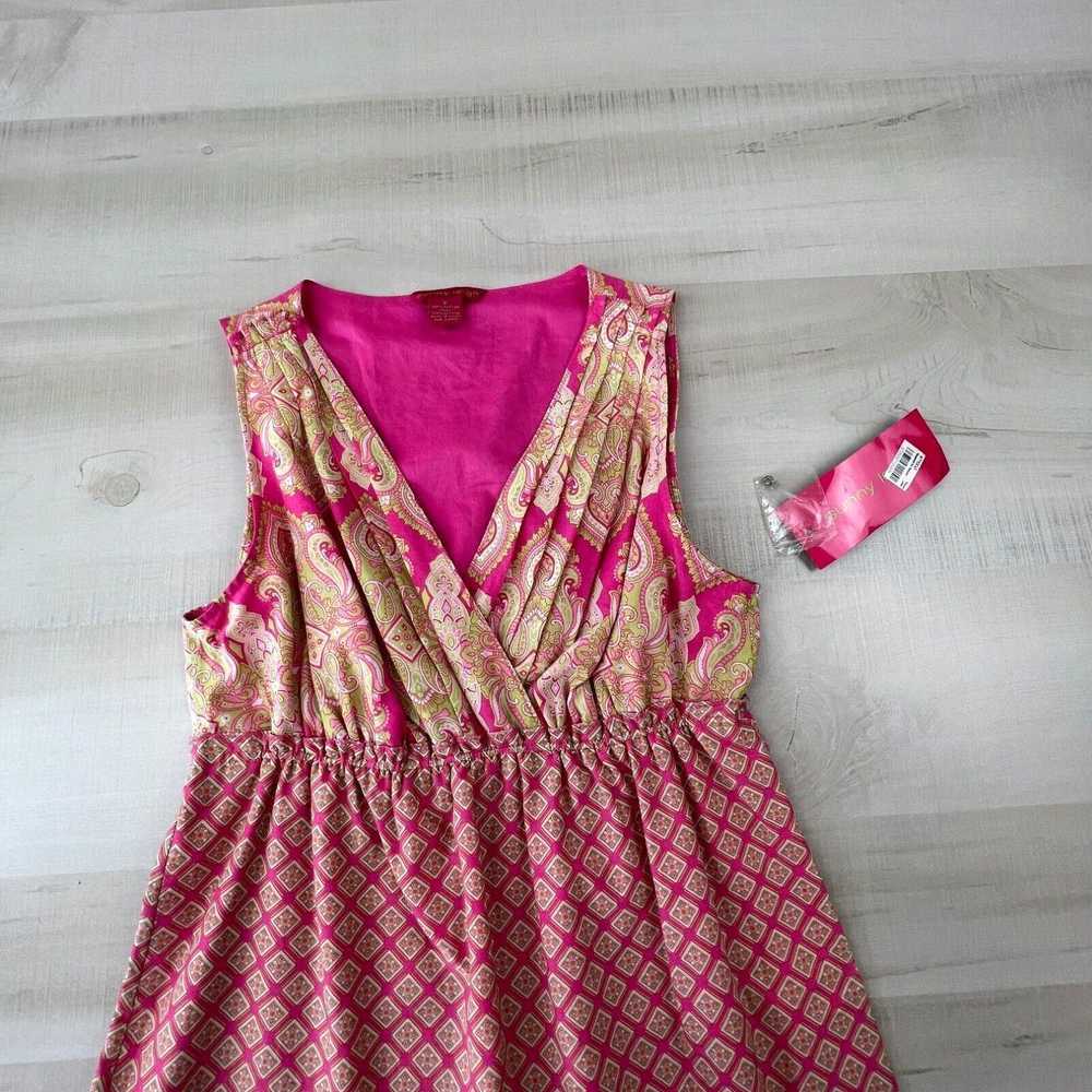 Pinko Sunny Leigh Womens Dress 8 Pink Sleeveless … - image 2