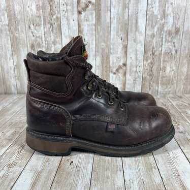 Thorogood Thorogood steel toe leather work boots M