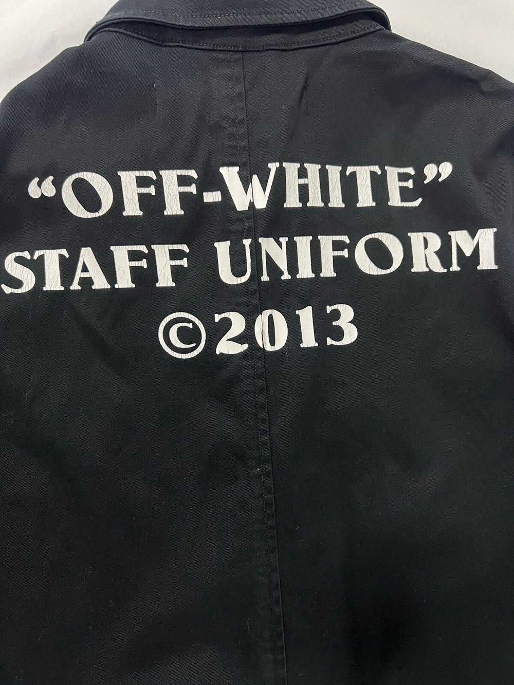 Off-White OFF-WHITE STAFF UNIFORM JACKET - image 5