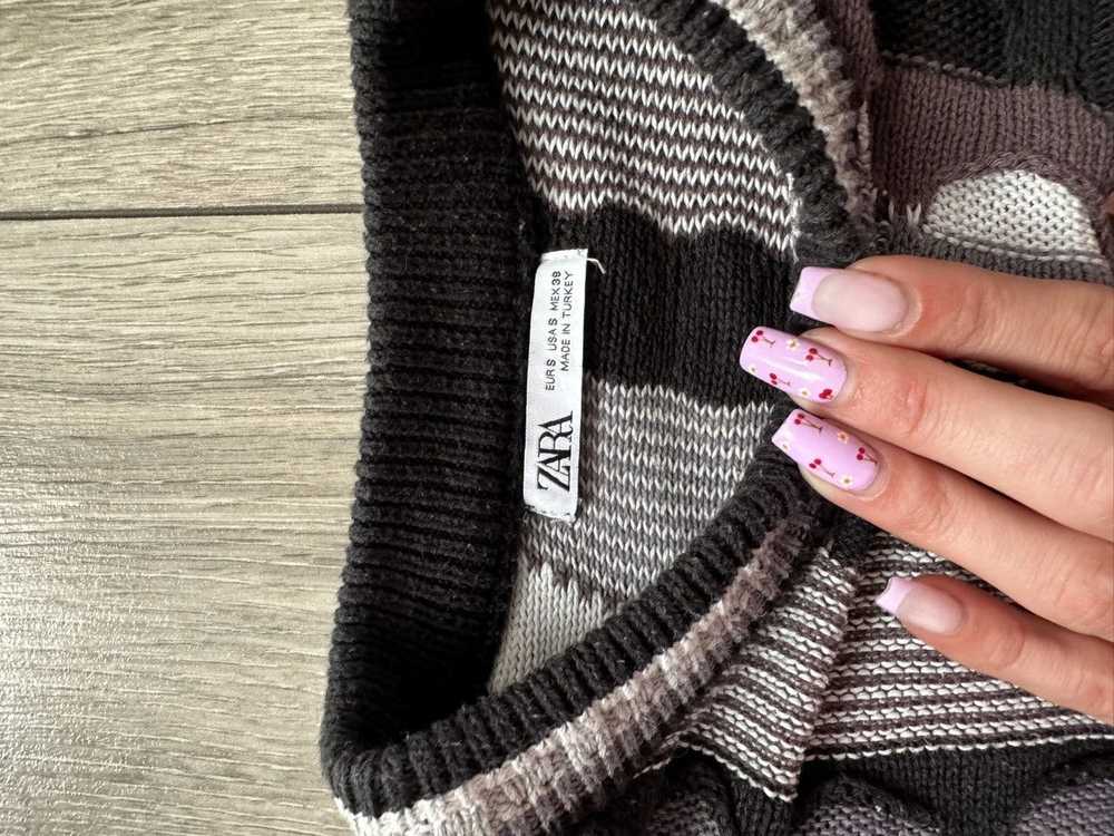 Coloured Cable Knit Sweater × Japanese Brand × Za… - image 3