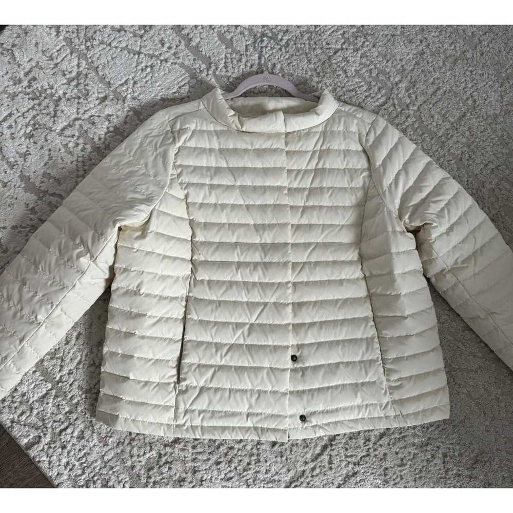 Talbots Women’s quilted Cream Ivory Down Jacket P… - image 2