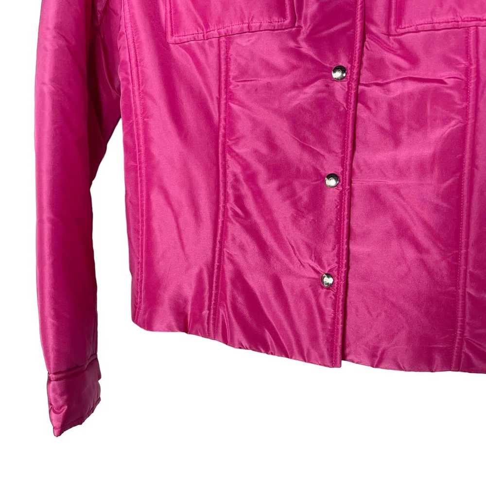 Kors Michael Kors Women L Hot Pink Vintage Snap B… - image 3