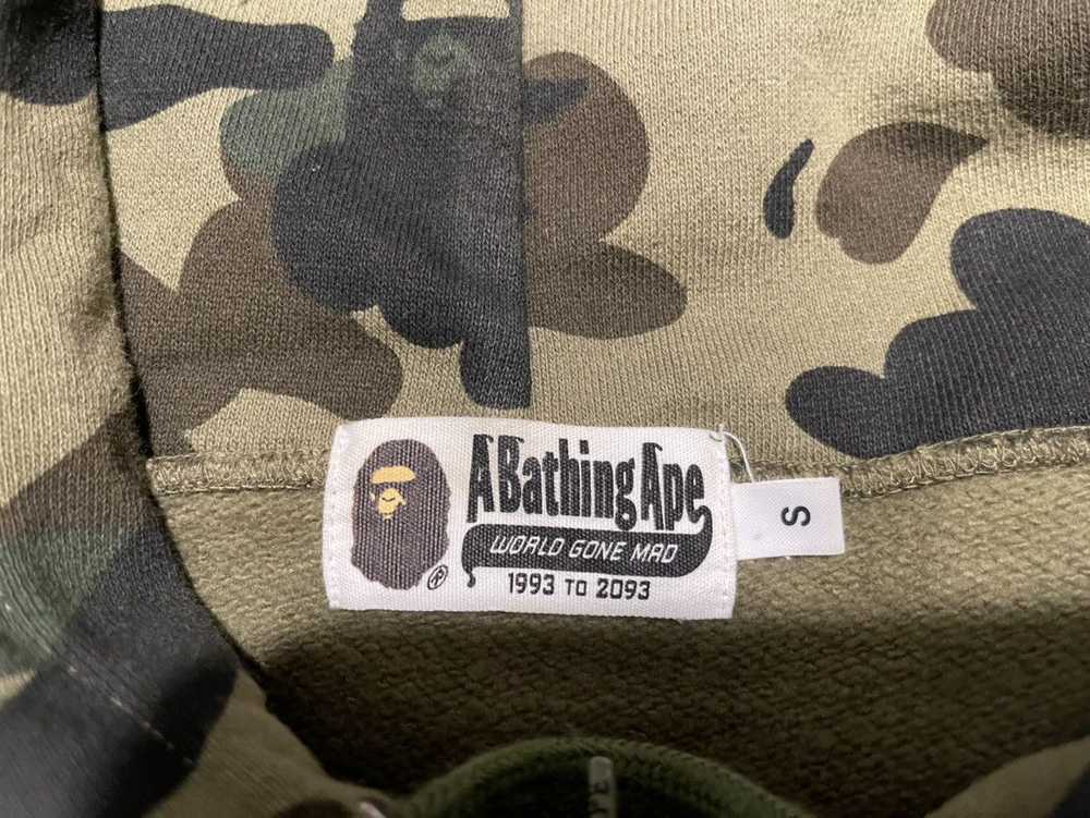Bape 1st Camo College Pullover Hoodie - image 3